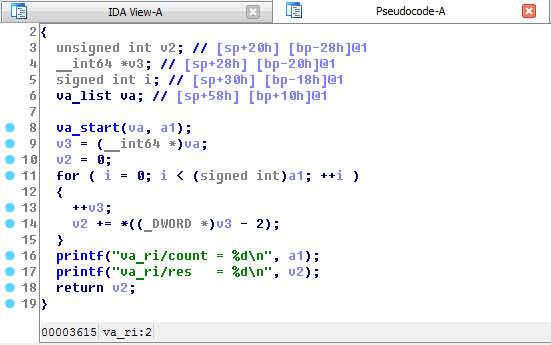 hopper disassembler pseudocode